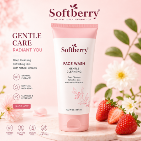 SOFTBEERY Strawberry Dew Brightening Moisturizer with Niacinamide & Peptides (80g)